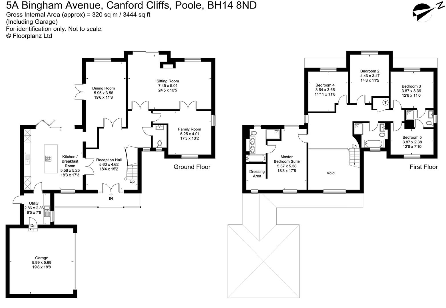 5 Bedroom House Bingham Avenue, Lilliput, Poole
